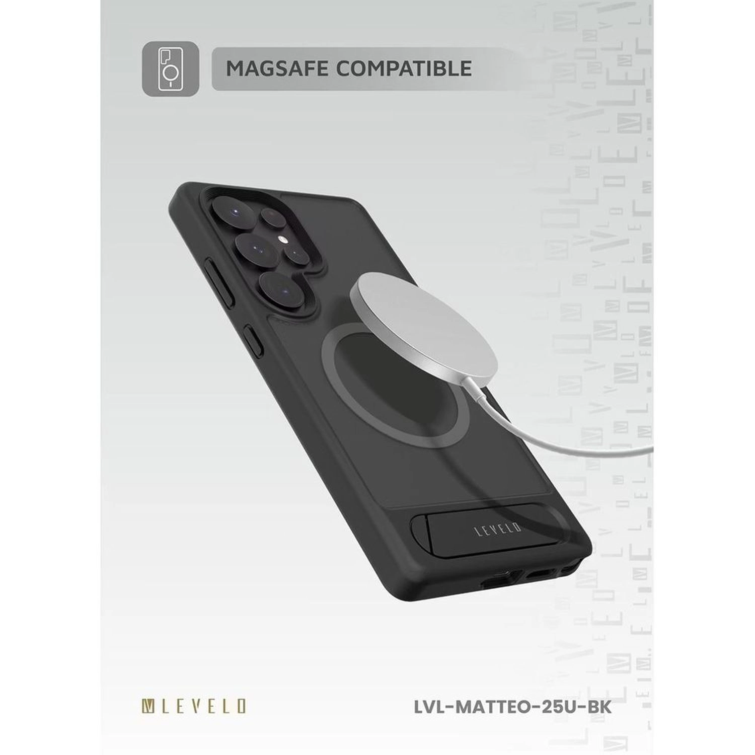 Matteo Grip Case with MagSafe for Samsung Galaxy S25 Ultra