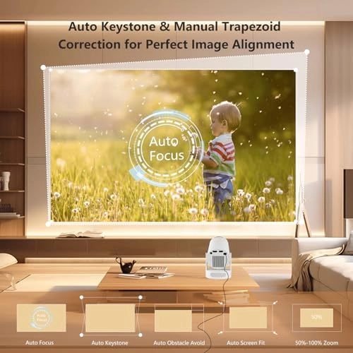 Mini Portable Projector - 1280 x 720 Pixels