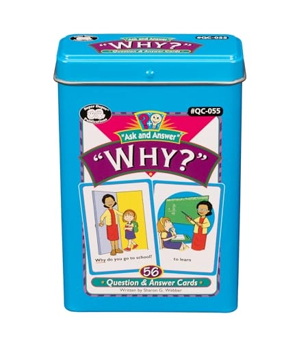 Ask and Answer “Why?” Questions Card Deck - 56 pieces