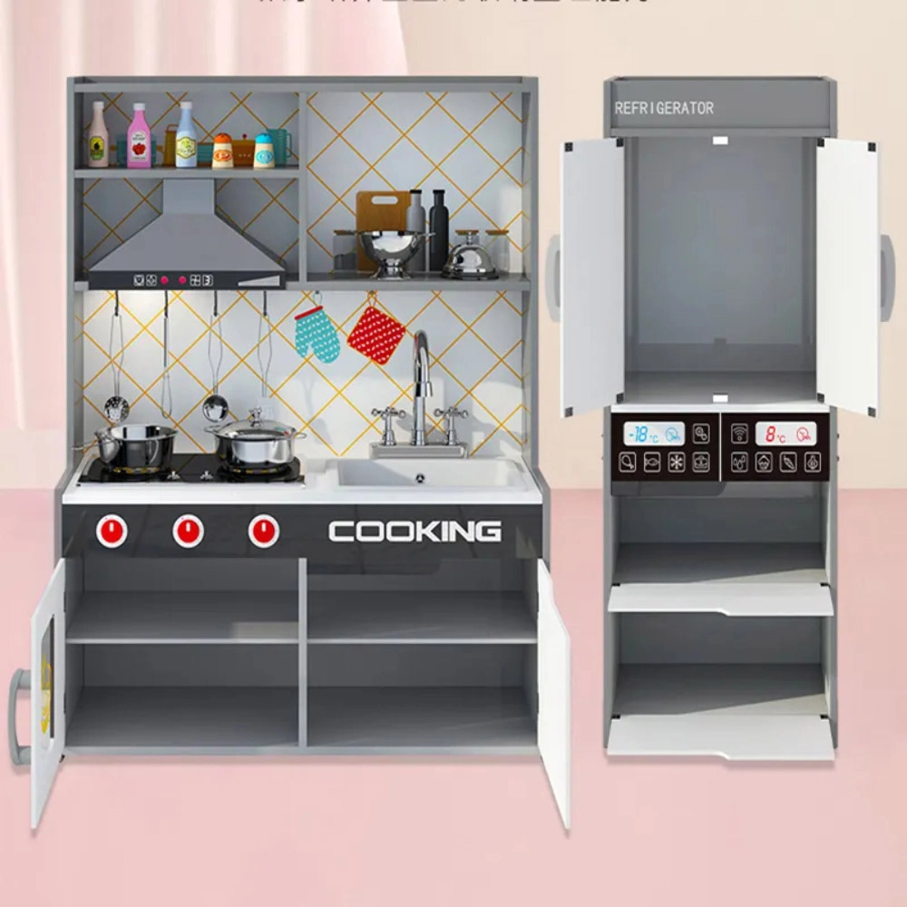 Kids Kitchen Wooden Playing Toy Set (GF-MMM-908)