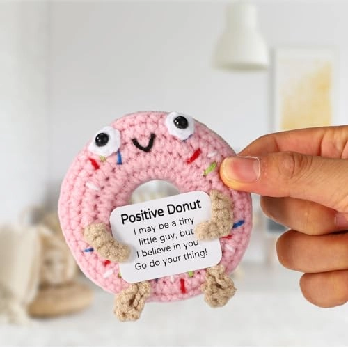 Donut Crochet 10.5x8.5cm Wool