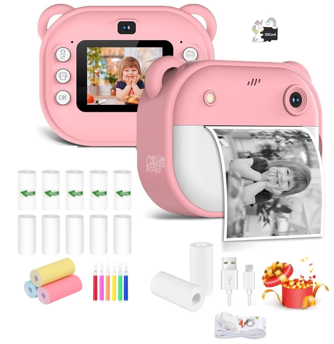 kids Mini portable printer
