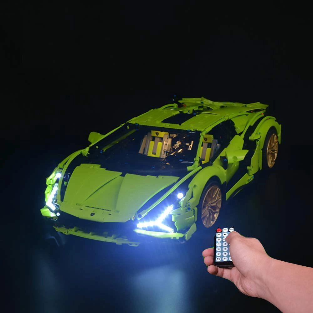 LED Light Kit for LEGO Technic Lamborghini Sián FKP 37 42115