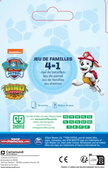 Pat Patrol - 4 Games in 1 7 Families