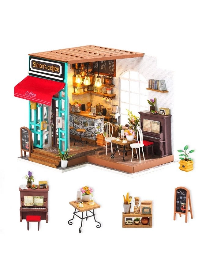 Rolife DIY Miniature Dollhouse Kit - Simon's Time Cafe
