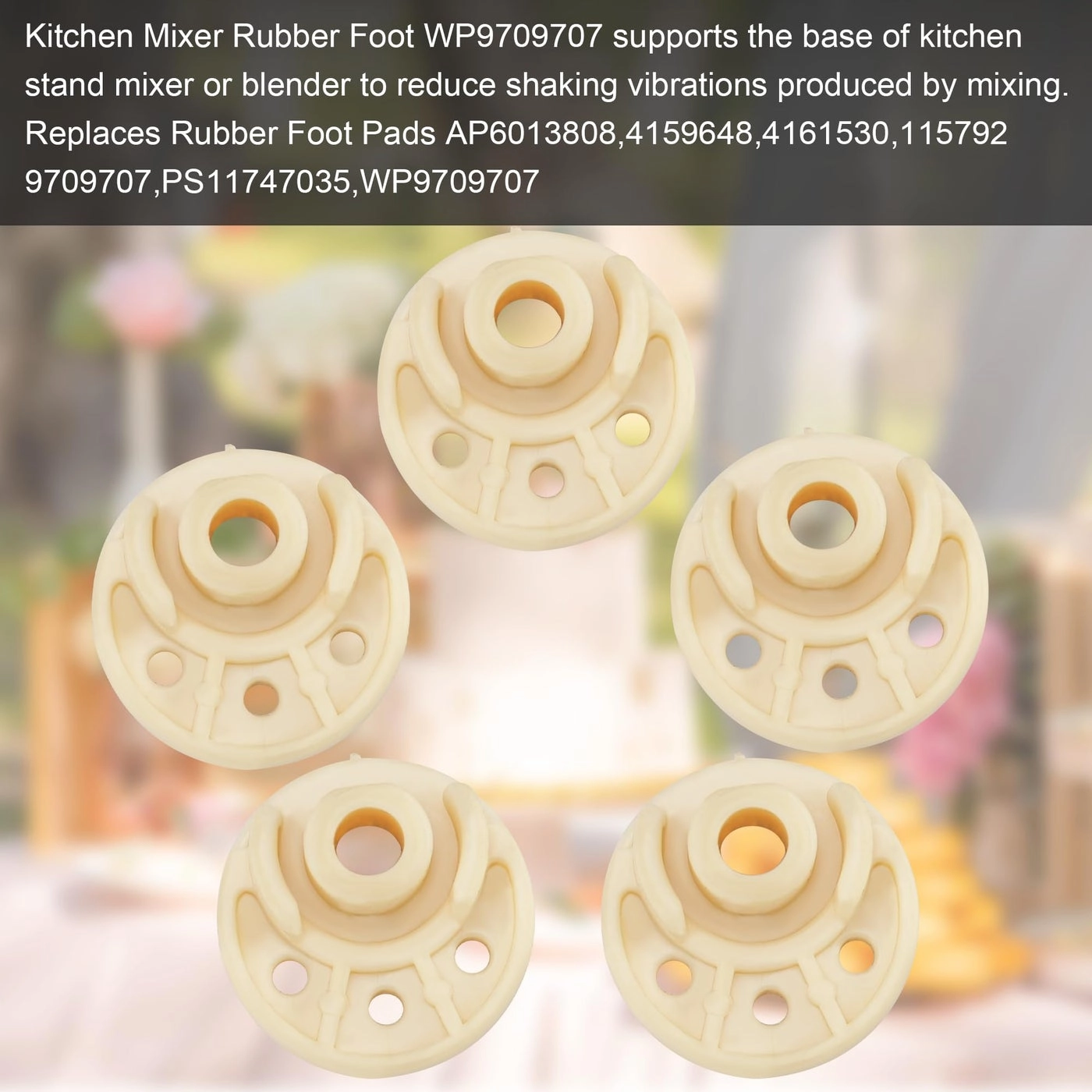 Mixer Bottom Rubber Foot