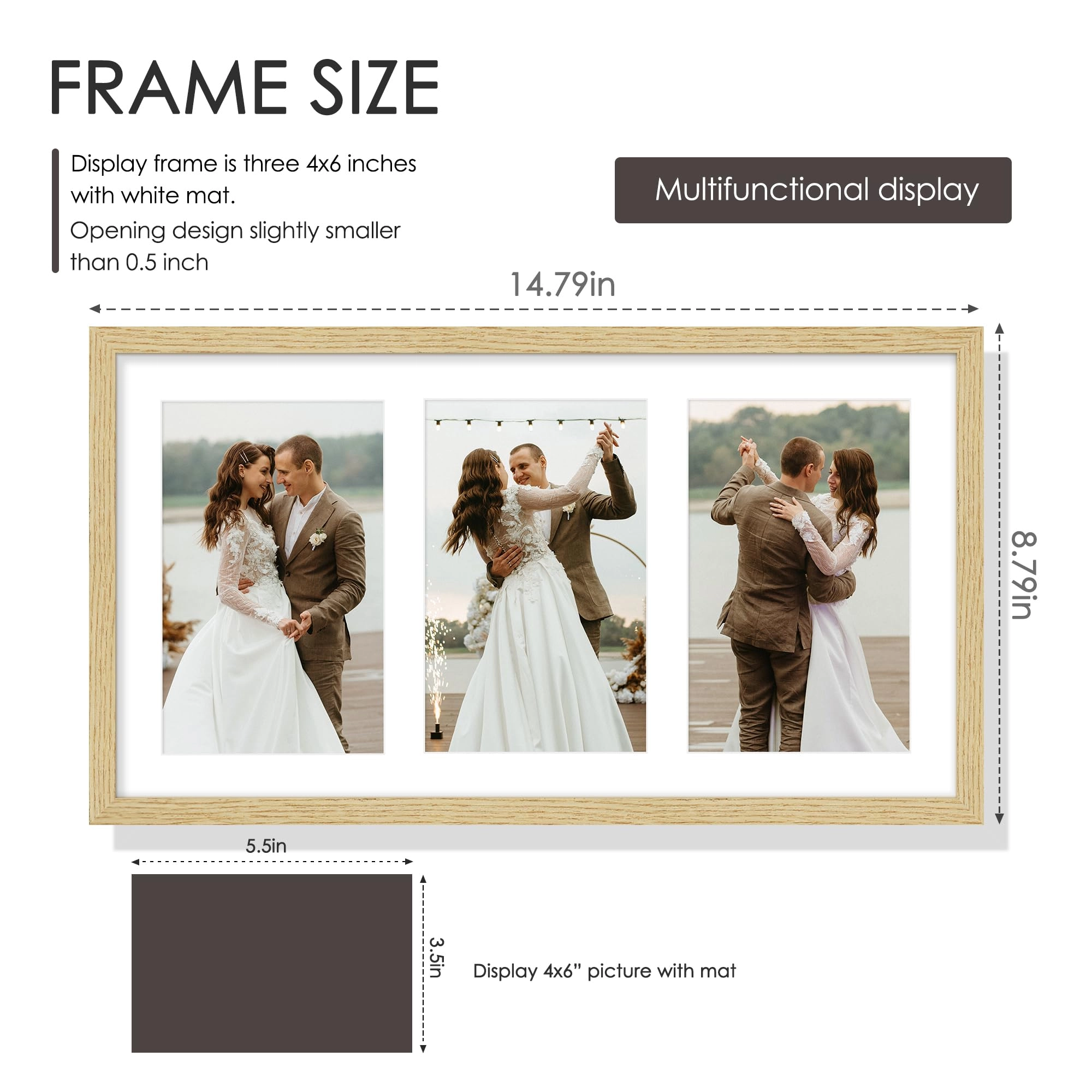 Collage Picture Frame - 8x14 3