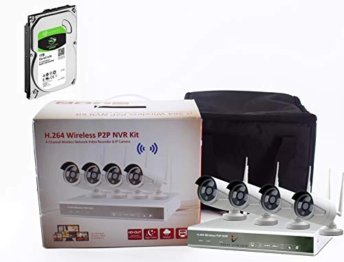 4CH DVR + Bullet Camera - 8pcs 1080P/2.0MP