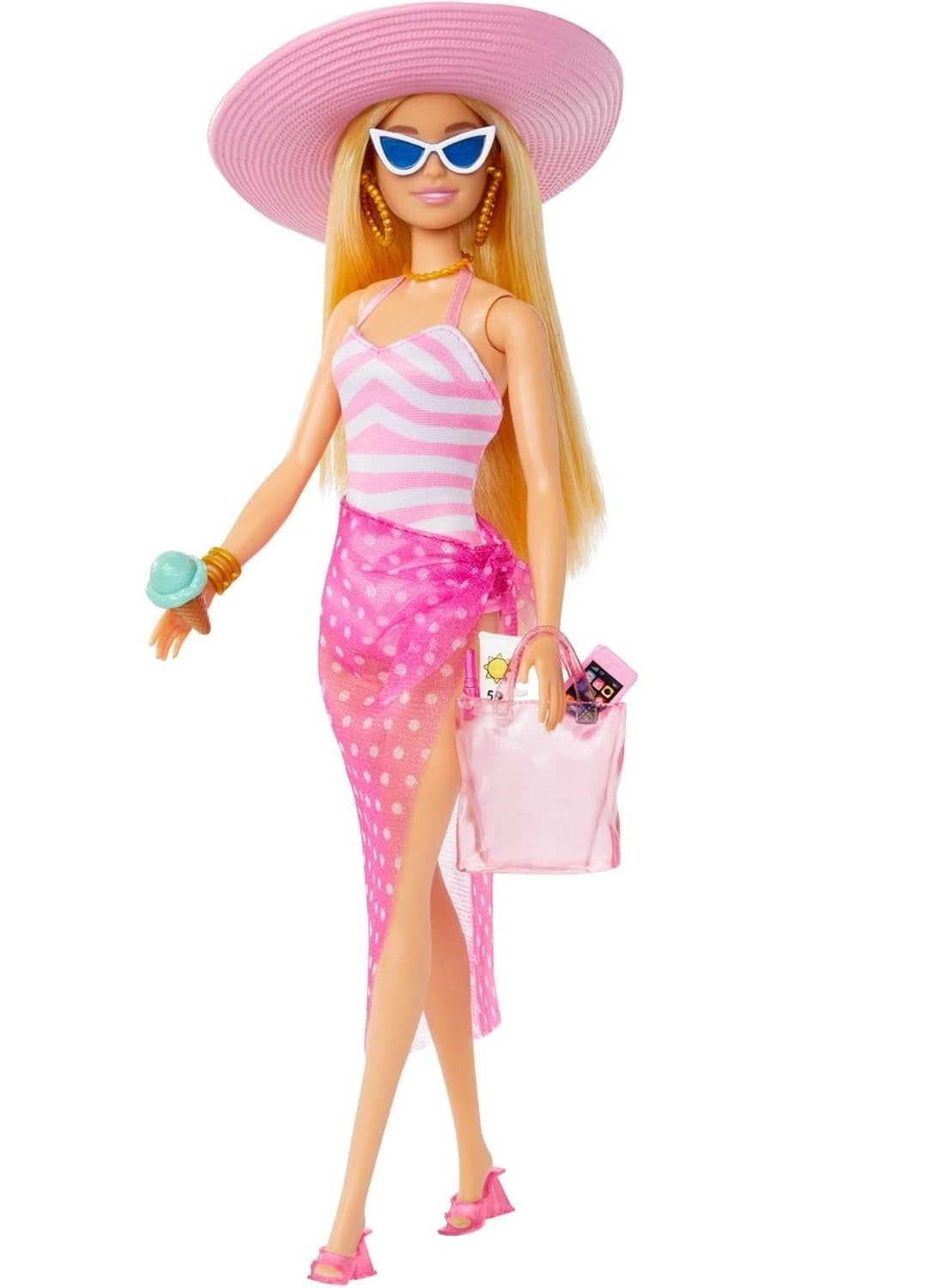 Barbie Beach Glam Doll Bundle