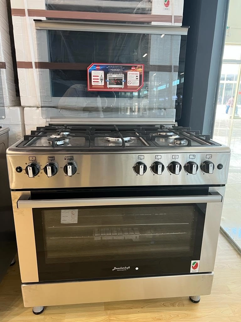 Baeckerhaft Ktchengerate BFG95SCSS GAS Cooker