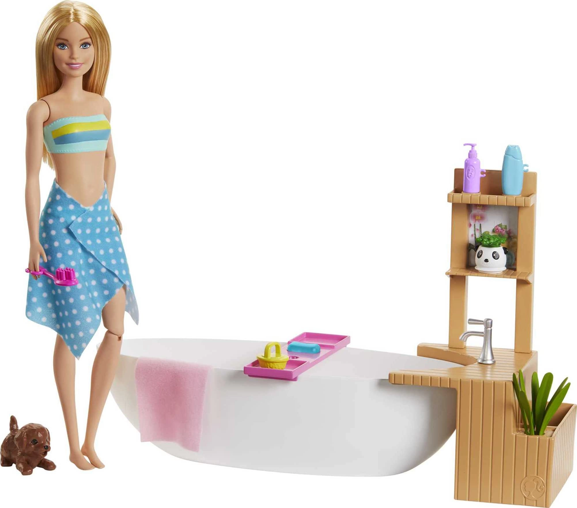 Barbie Soap Confetti Bath Playset - Blonde