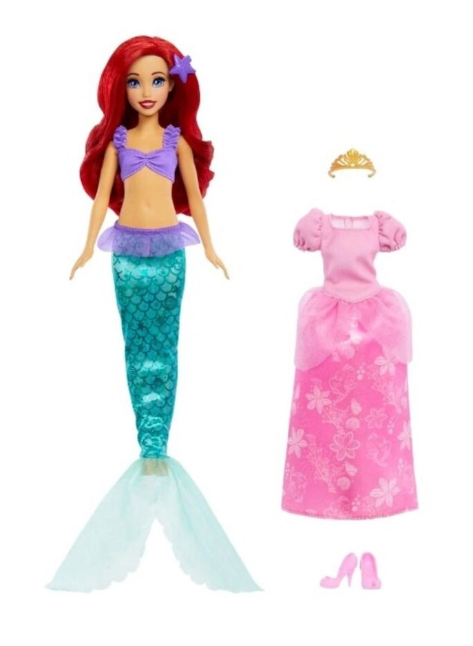 Ariel Doll - 6 TALL Plastic Sea to Land Ages 3+