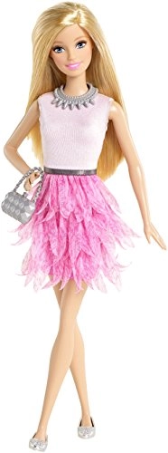 Barbie Fashionistas - Pink Skirt Be Yourself Shirt Ages 3+