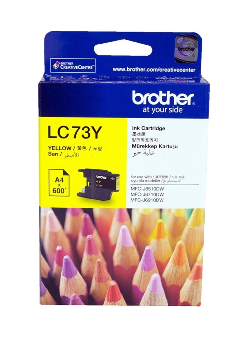 Hero Computer LLC Brother LC73M Standard Yield Yellow Compatible