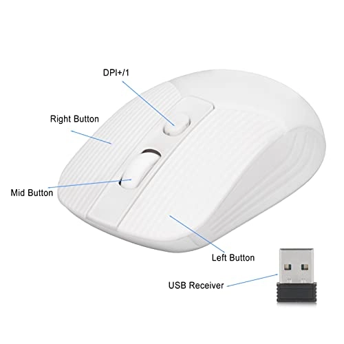 Ergonomic Laptop Mouse - Wireless