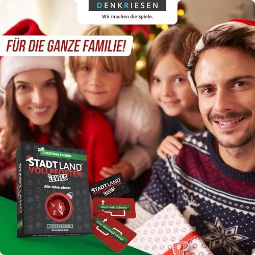 Stadt Land Vollpfosten Levels: Christmas Edition (German)