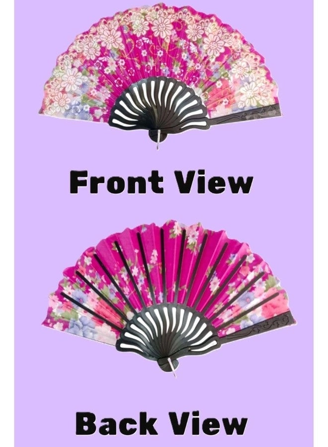 Japanese Dance Fan - Assorted Plastic Kids & Adults