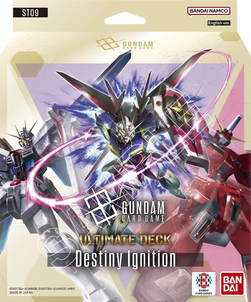 Bandai Gundam Card Game Starter Deck 09: Destiny Ignition (ST09) - 50pcs