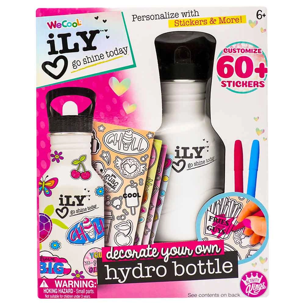 Activity Kings Personalized Hydro Bottle - twist on cap aluminium