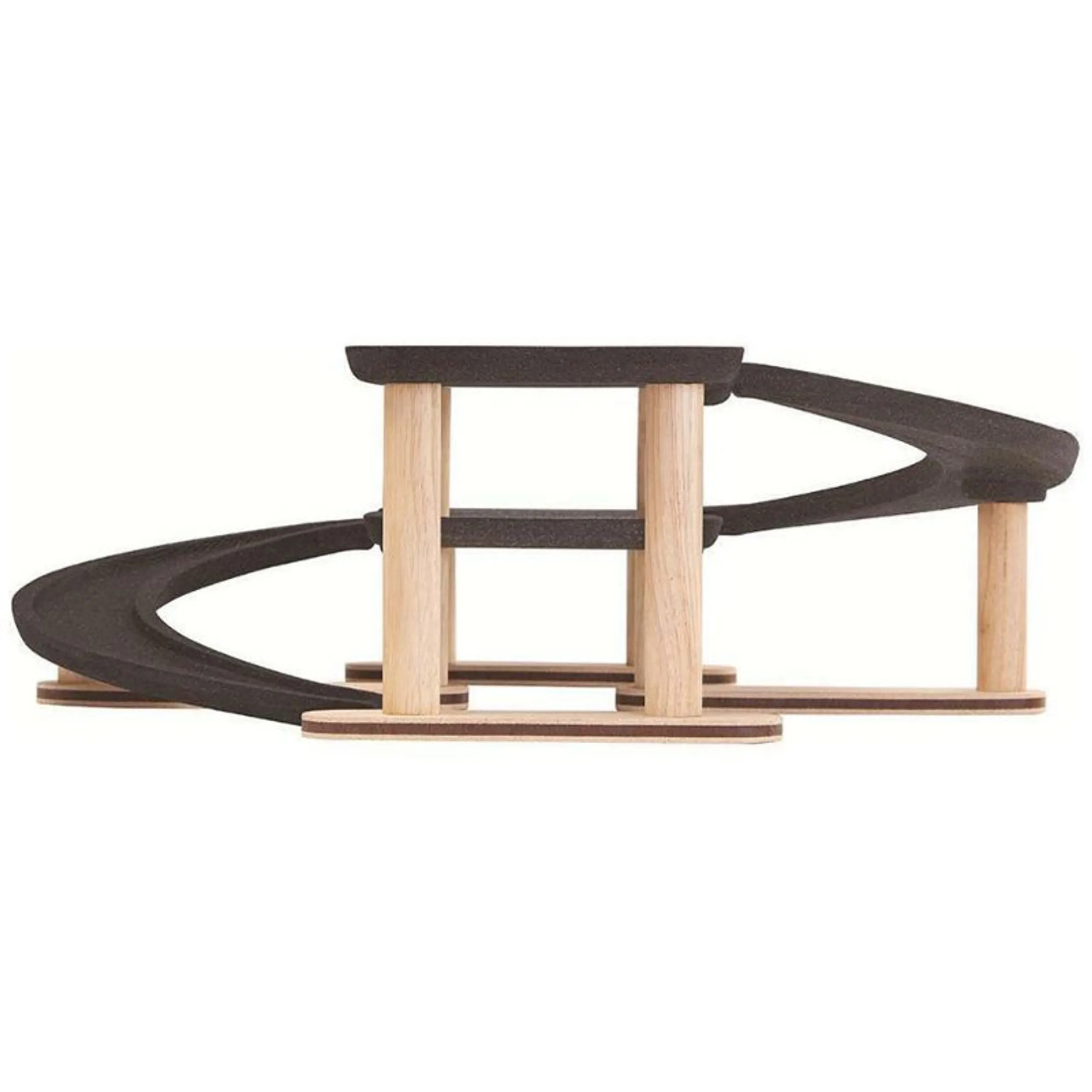 Race 'N Play Parking Garage - Wooden Includes Two Cars