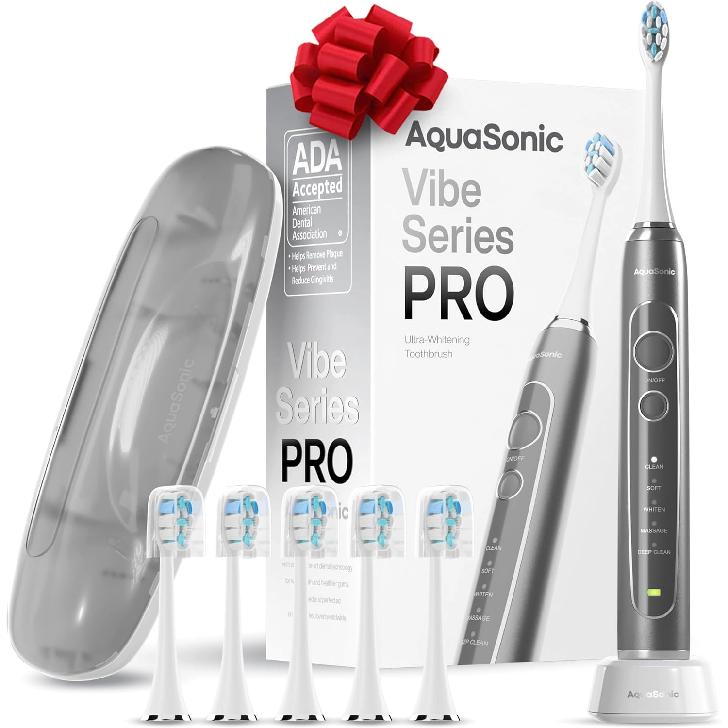 Black Series PRO - UltraWhitening 5 Modes 6 ProFlex Brush Heads