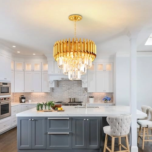 Crystal Chandelier - 23.6inch