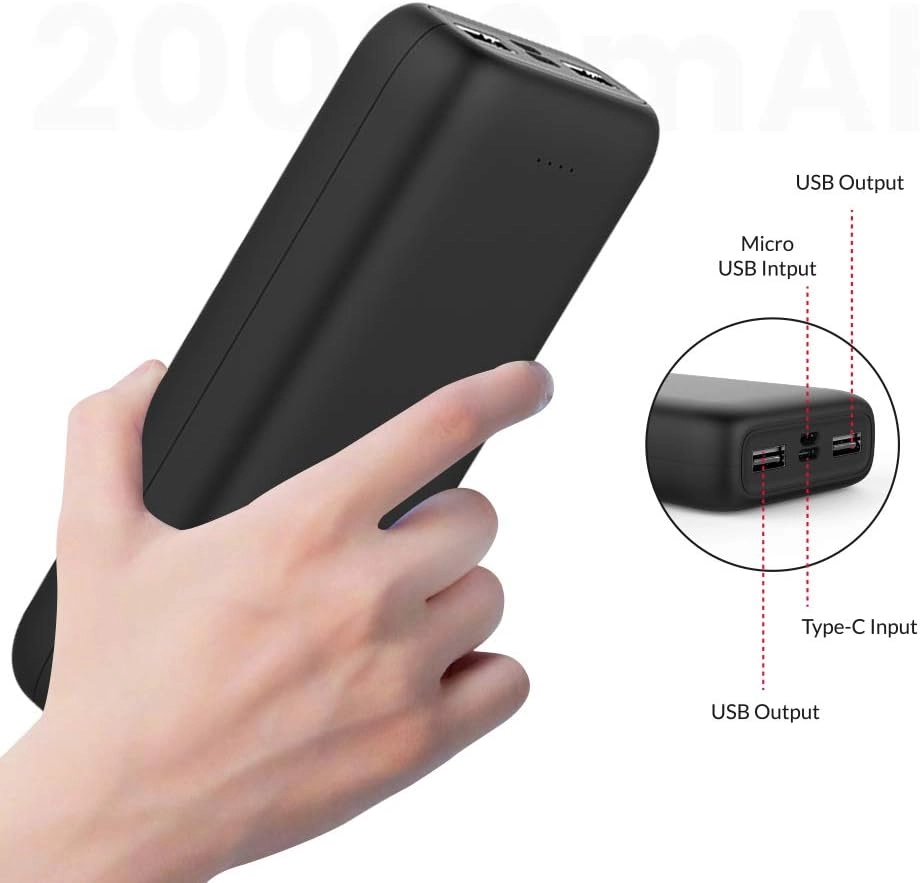 TR-PB438 - 20000Mah Dual Type C