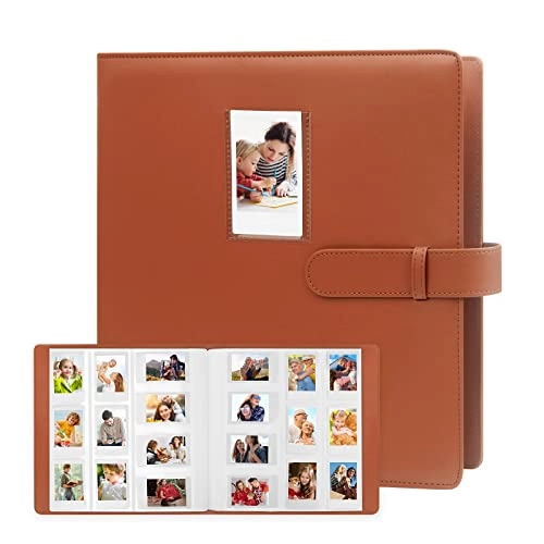 2x3" 640 Pockets Leather Photo Album