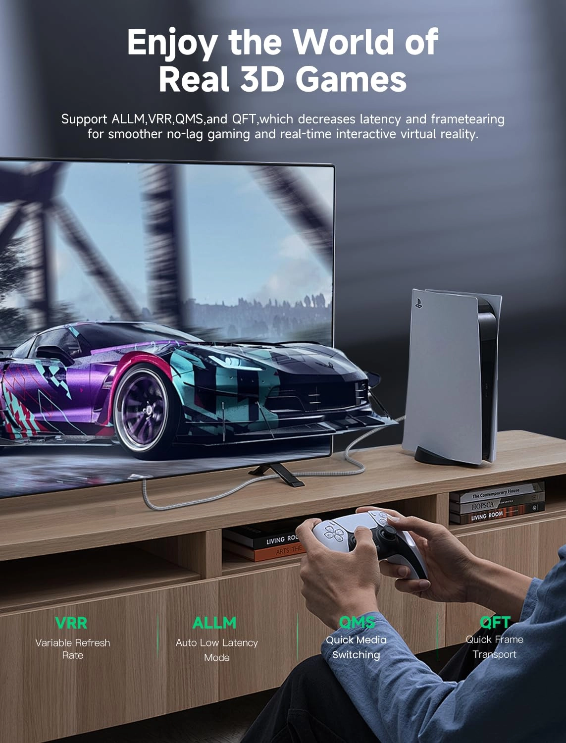 HDMI 2.1 Cable - 2m