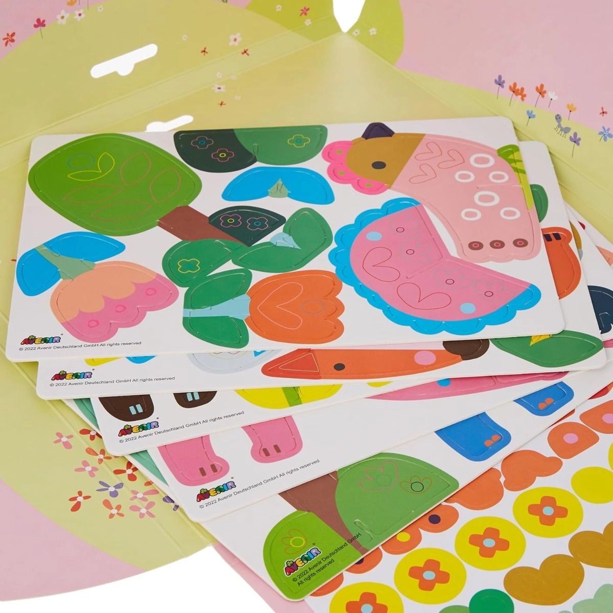 Stick N Play Series Kit - Secret Garden - 3+ years 8 pieces