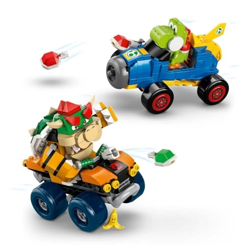 Super Mario: Mario Kart - Bowser's Castle (72039) - Interactive 2 Cars 4 Figures incl. Yoshi