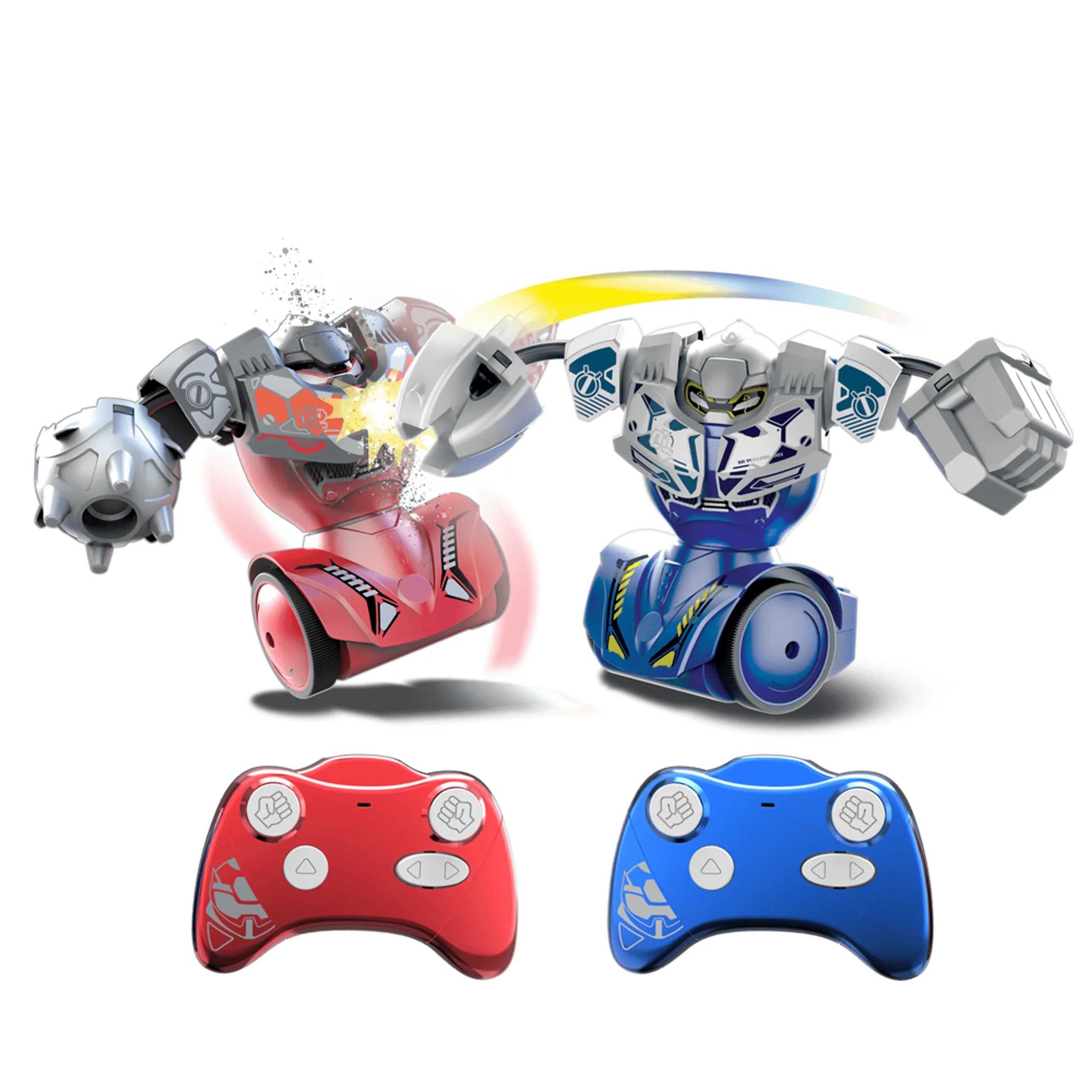 Robo Kombat Mega - Twin Pack 2 Robots 2 Infrared Remote Controls Bundle