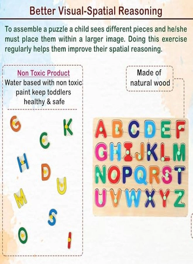 A to Z English Alphabets Board Puzzle - 27 pieces