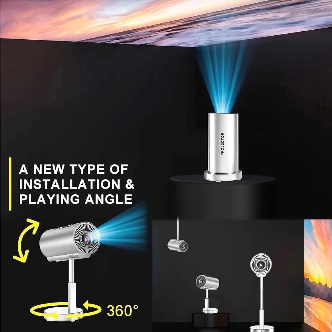 VISION+ 4K Pro 15910724 500 ANSI Lumens