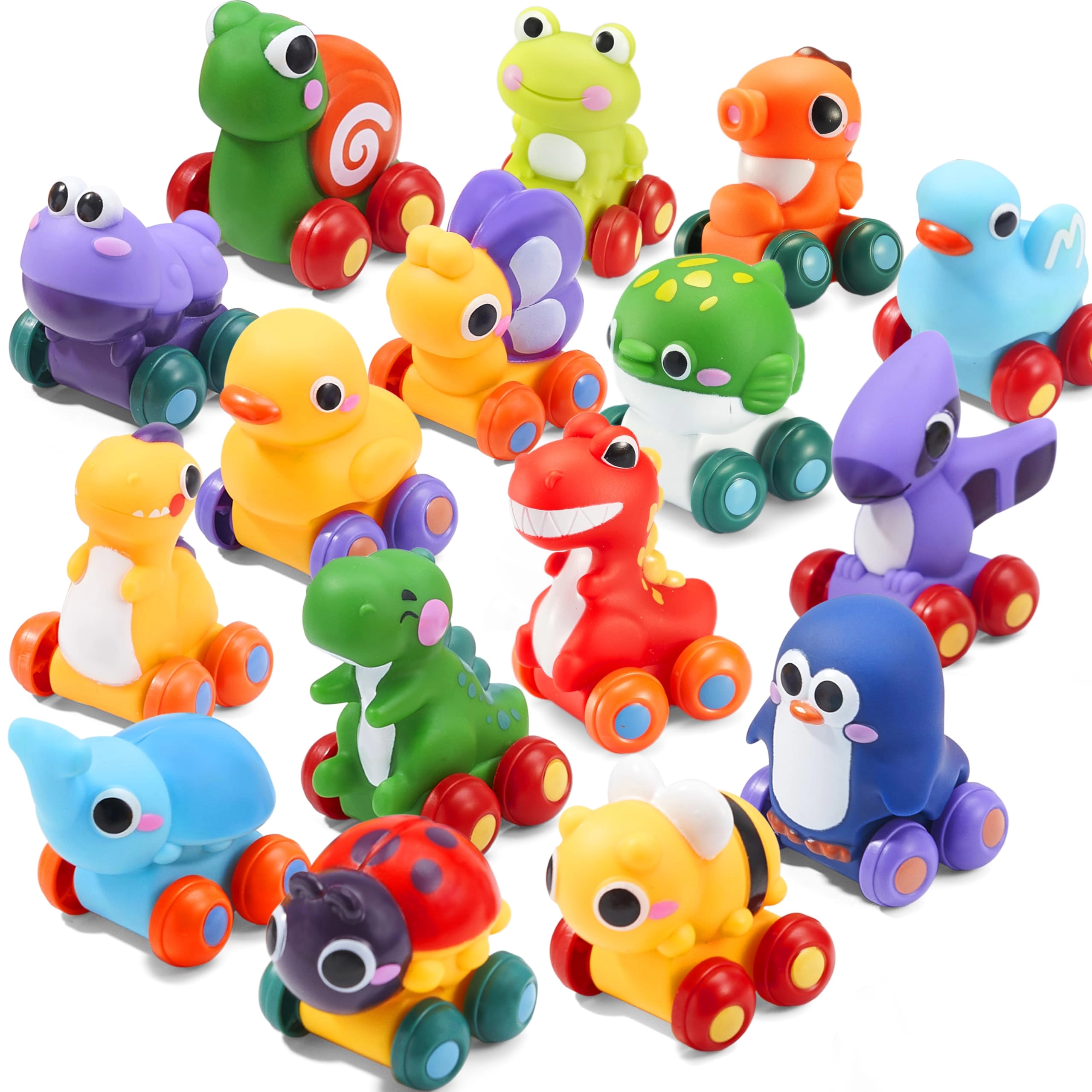 Joyin inc Animal Cars - 16 pcs