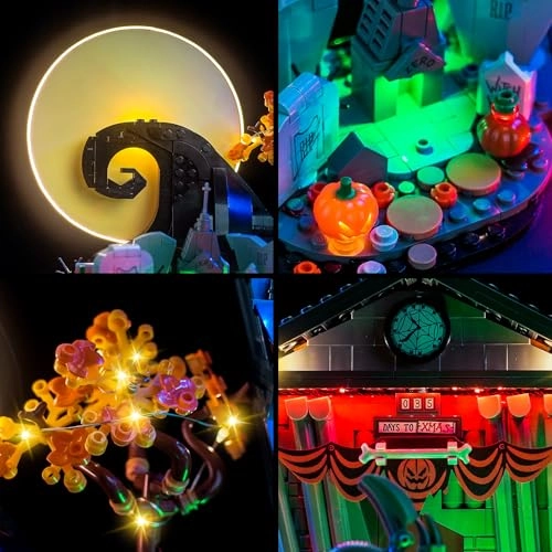 21351 The Nightmare Before Christmas - LED Light Set Standard Version