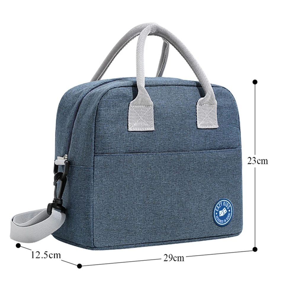 Convertible Bento Lunch Box - T-Rex Grey 6 And 4