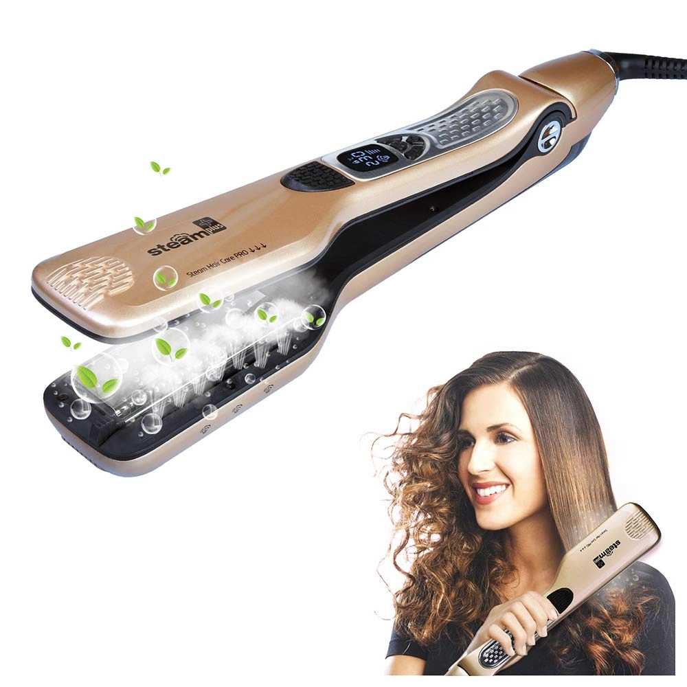 igutech Hair Straightener - Steam 40ML Auto-Off