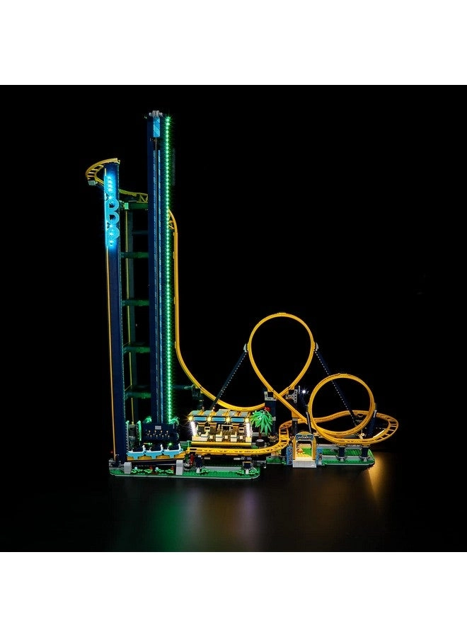 Led Lighting Kit For LEGO 10303 Loop Coaster - Steel Construction