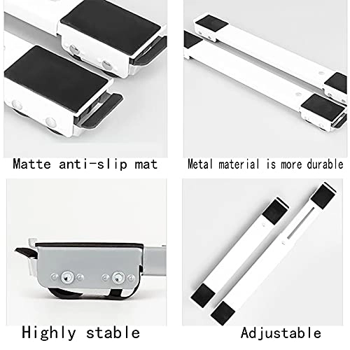 Washing Machine Stand - Adjustable 24 Wheels Non-Slip