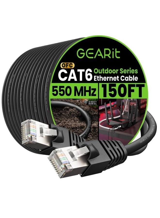 Cat6 Outdoor Ethernet Cable - 150 Feet