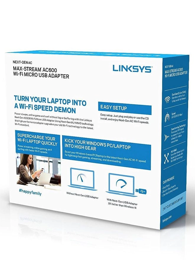 Max-Stream AC600 - Dual Band RJ45 802.11ax