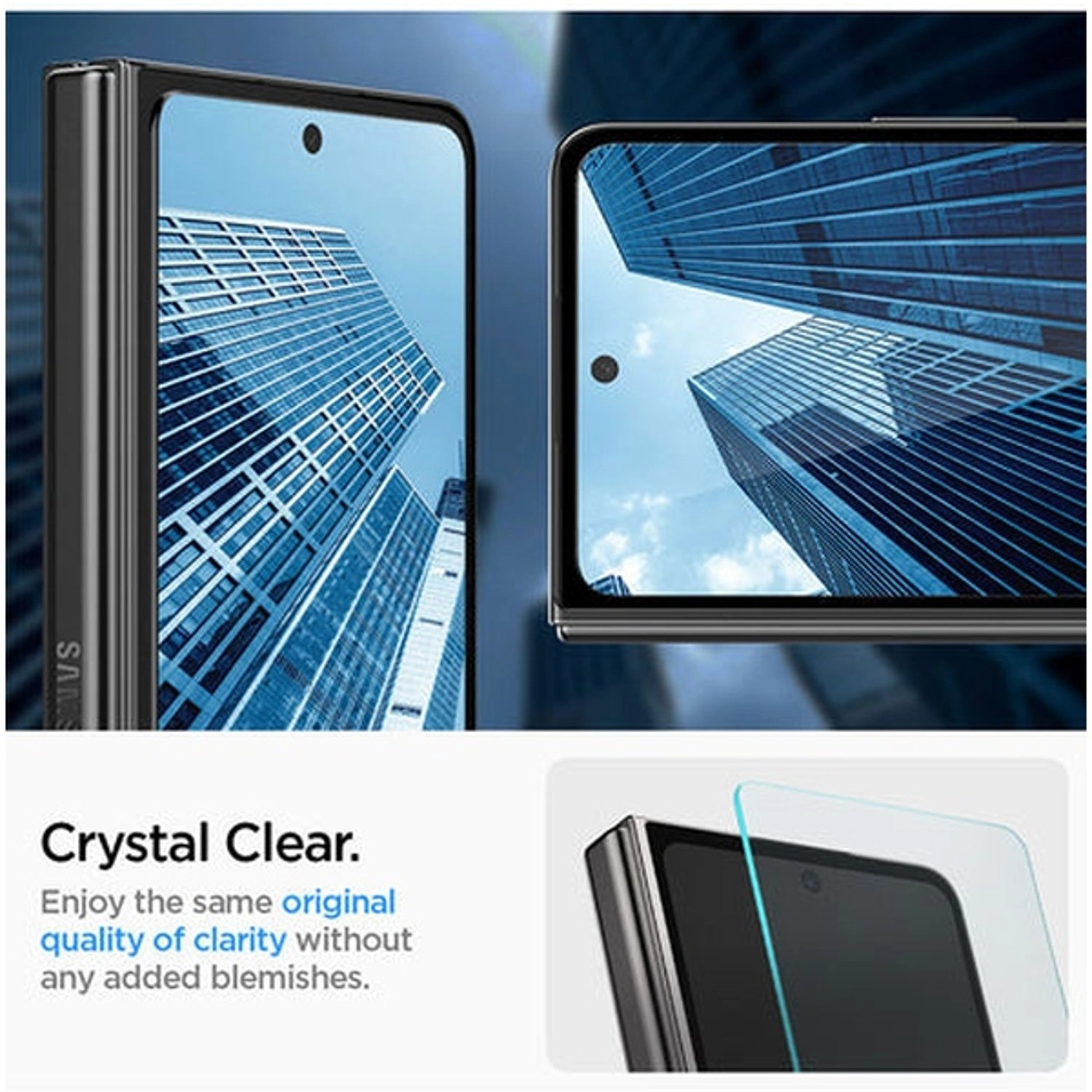 GLAStR EZ-Fit - Screen Protector Samsung Galaxy Z Fold5 2 Pack