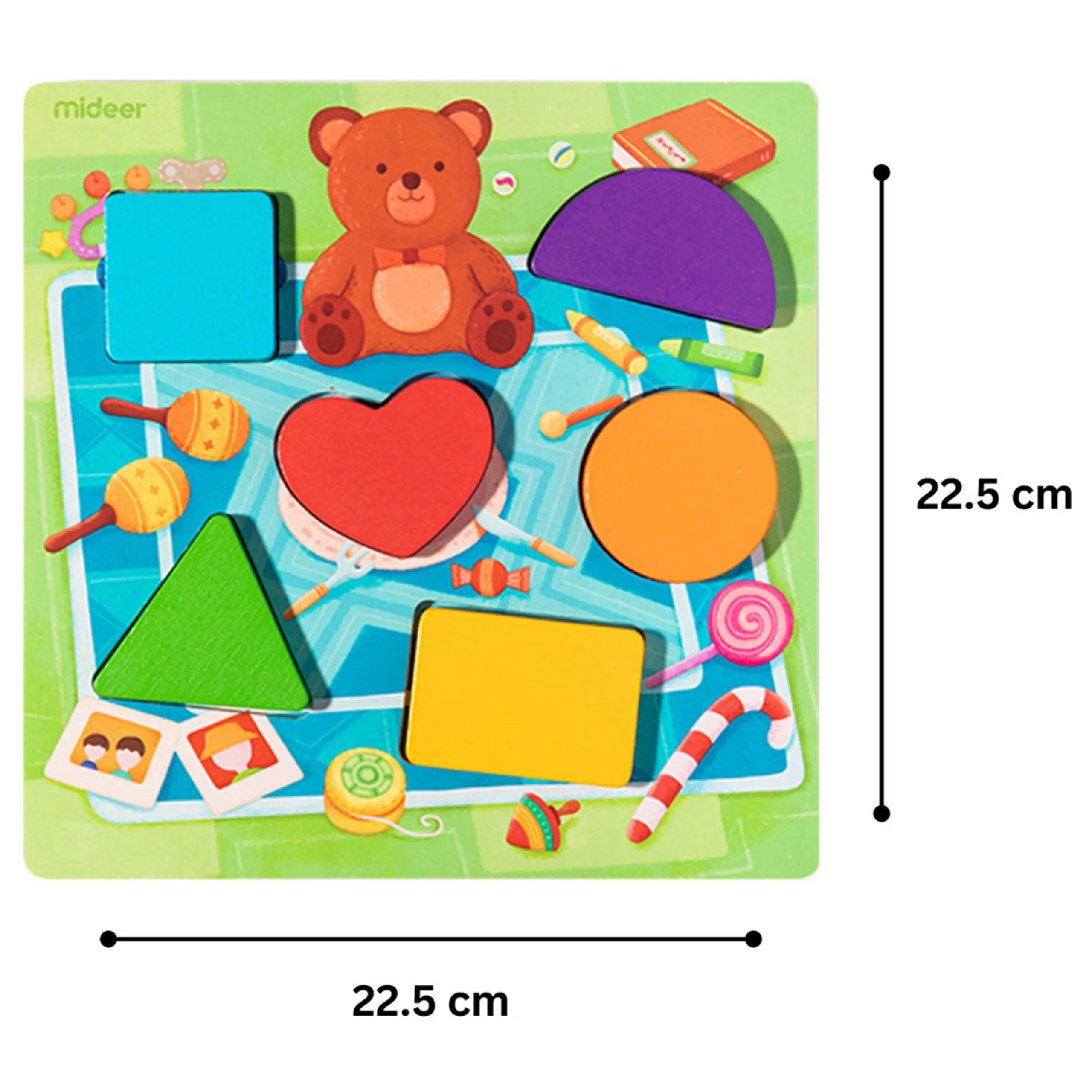 Birthday Party Grasp Puzzle (MD3189) - 6 pcs