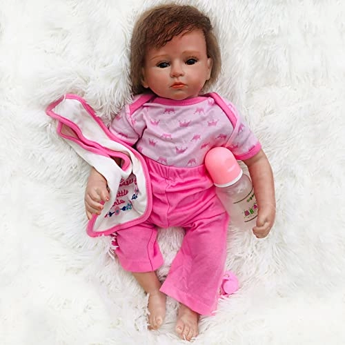 Reborn Baby Doll - 18 Inch 45cm Soft Vinyl Girl