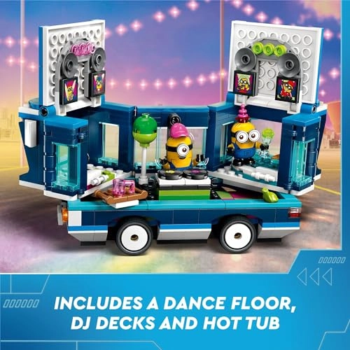 Despicable Me 4 Minions' Music Party Bus (75581)