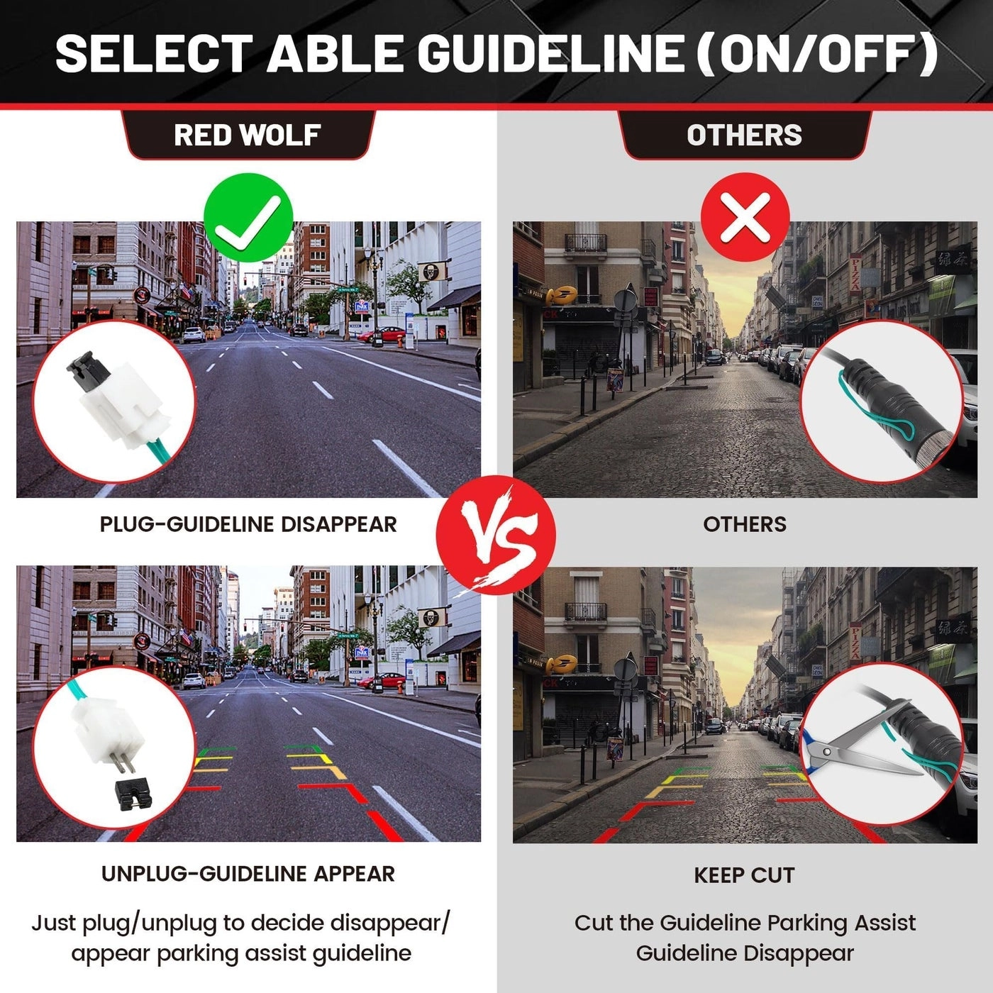 Tailgate Handle Backup Camera - Night vision 728 x 582