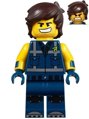 LEGO Movie 2 Rex Dangervest (70826) - Mini Figure Smile/Angry Boxed