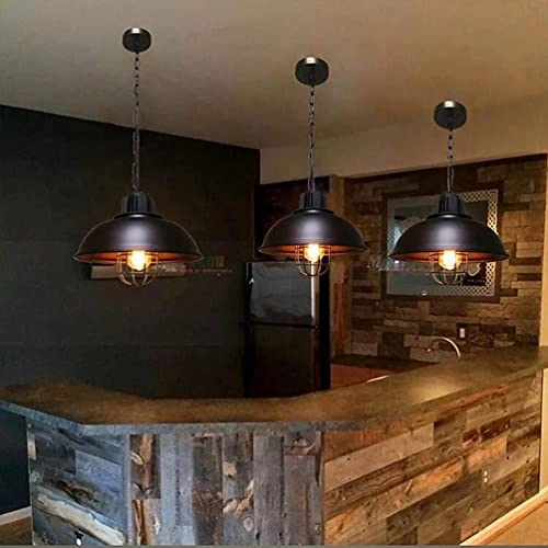 Vintage Metal Industrial Chandelier