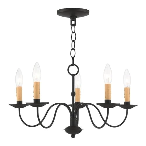 Heritage - 5 Light Black